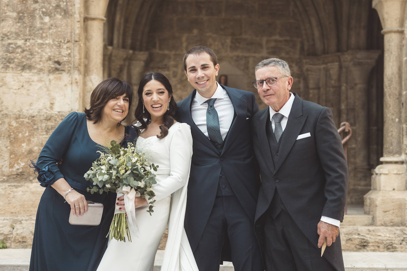 Lola Casani, Gema Roig, Julio Escuderos y Paco Roig.