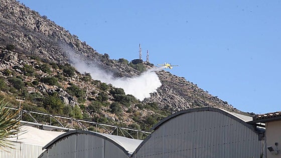 Incendio en El Ràfol d'Almúnia: «Es sospechoso haber tenido dos incendios tan seguidos»