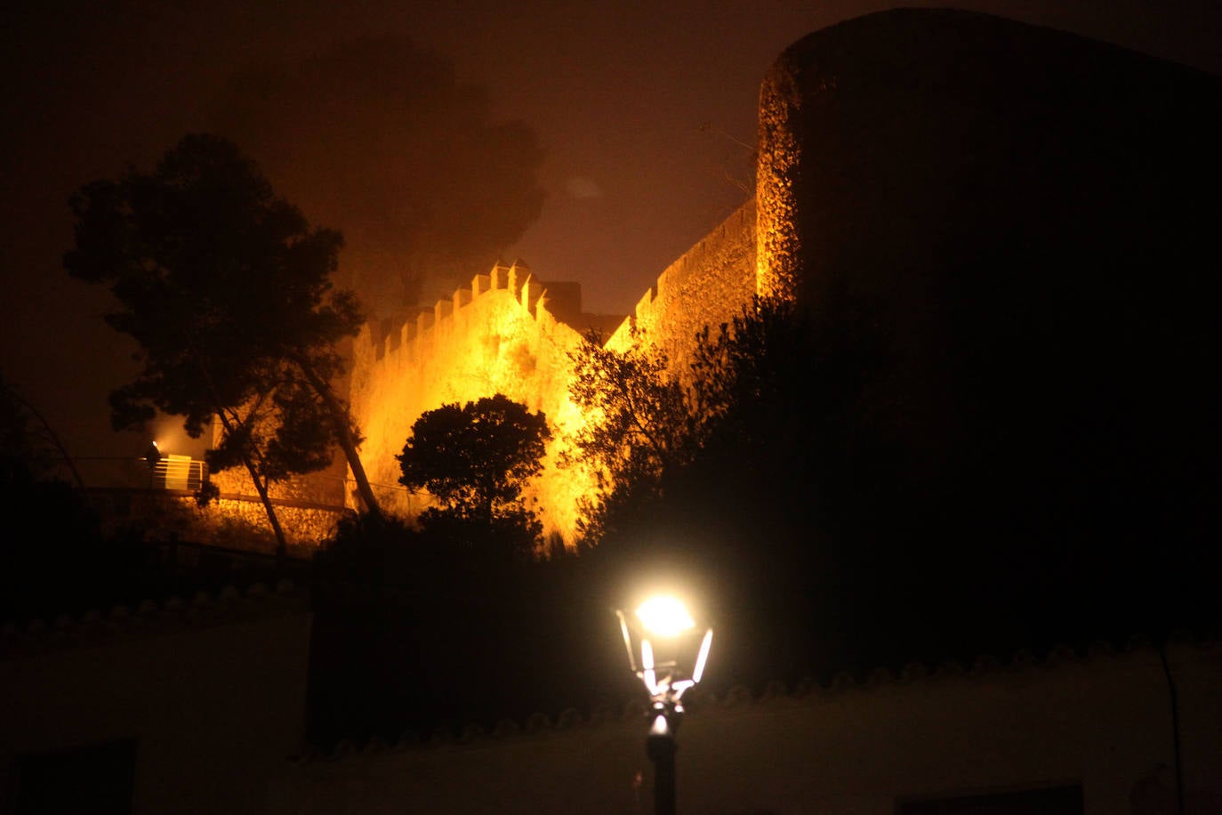 La niebla cubre Dénia