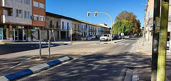 La nacional se transformá en un bulevar en Sueca.