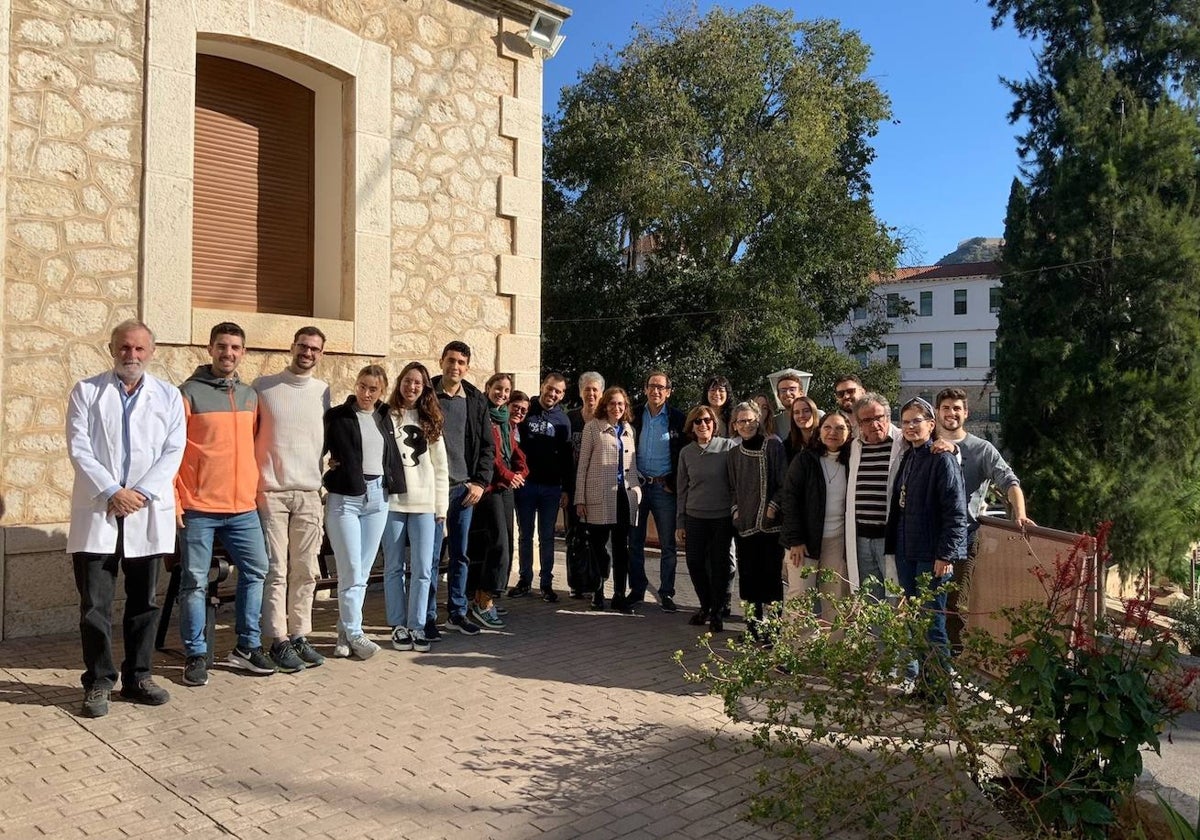 Participantes en el curso que se desarrolla en Fontilles esta semana.