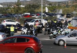 Acceso al parking, en una imagen de archivo.