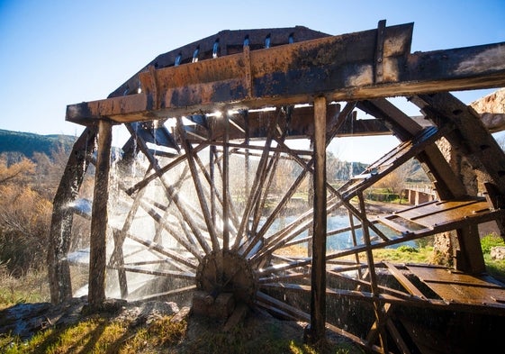 Noria en Casas del Río.