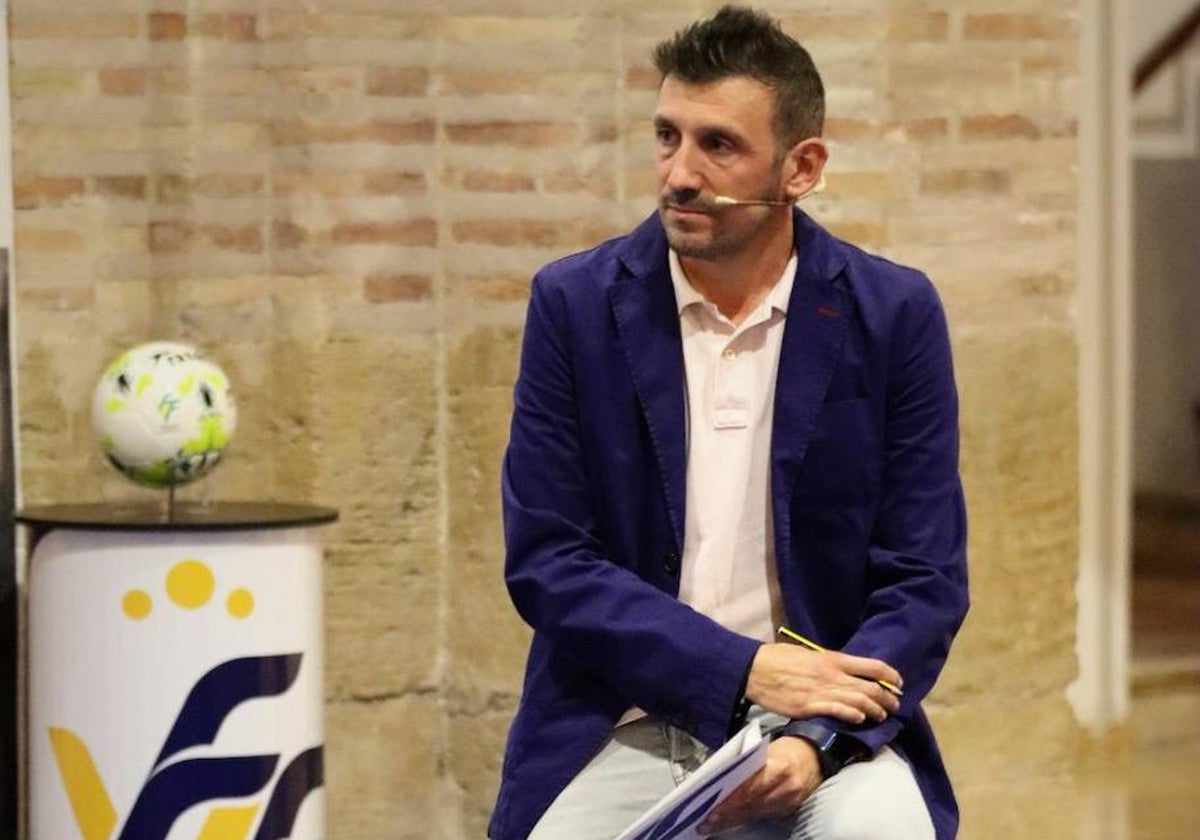 Vicent Sempere, durante un acto de la Federación Valenciana.