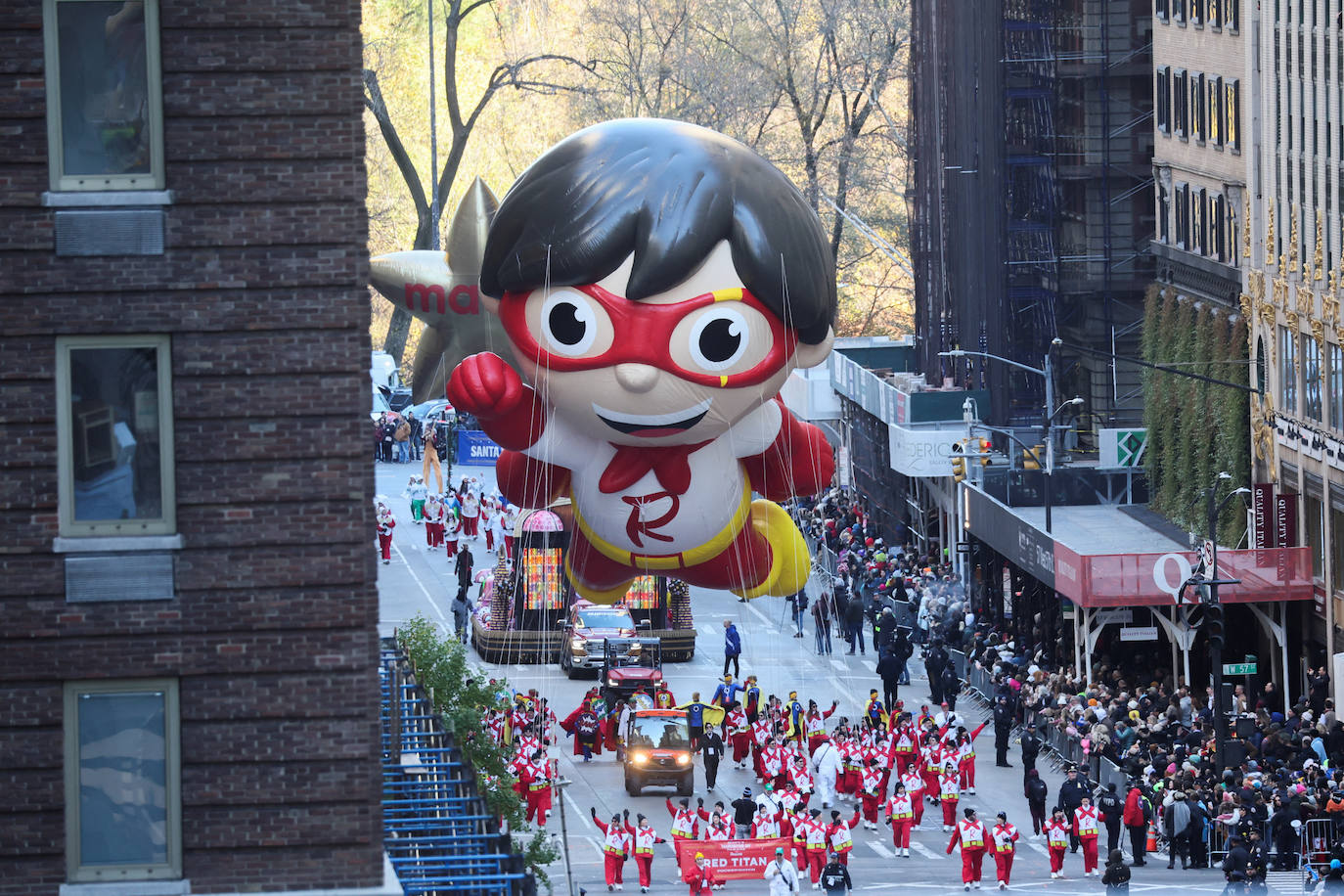 Nueva York celebra su espectacular desfile de Acción de Gracias de Macy&#039;s