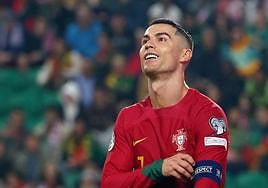 Cristiano Ronaldo en una imagen de archivo.