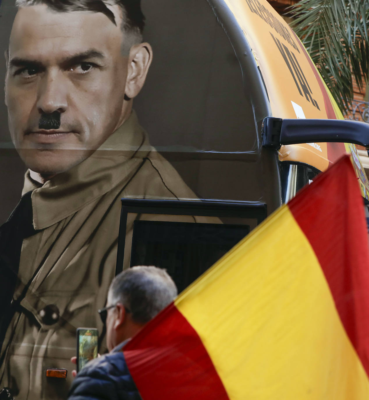 Manifestación contra la amnistía en Valencia