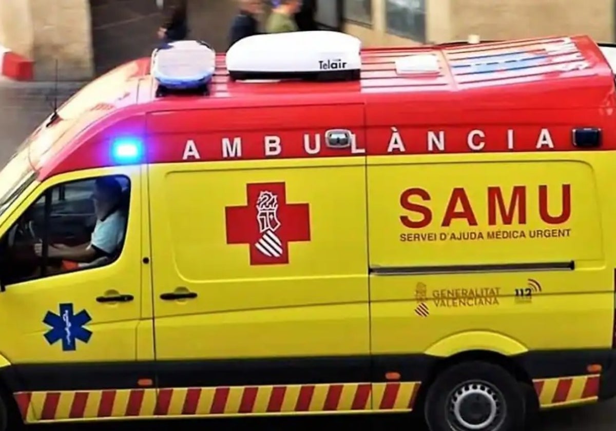 Ambulancia del SAMU en una foto de archivo.