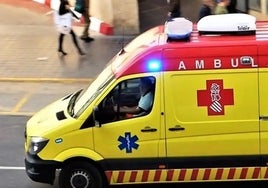 Ambulancia del SAMU en una foto de archivo.