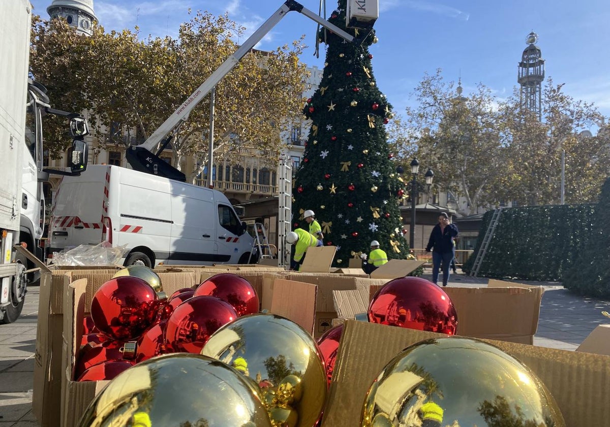 Imagen principal - Presentación de la campaña de Navidad.