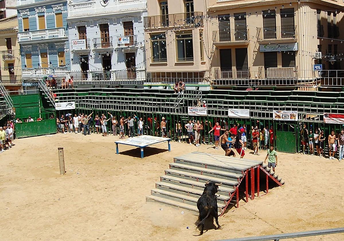 Festejos taurinos en Silla.