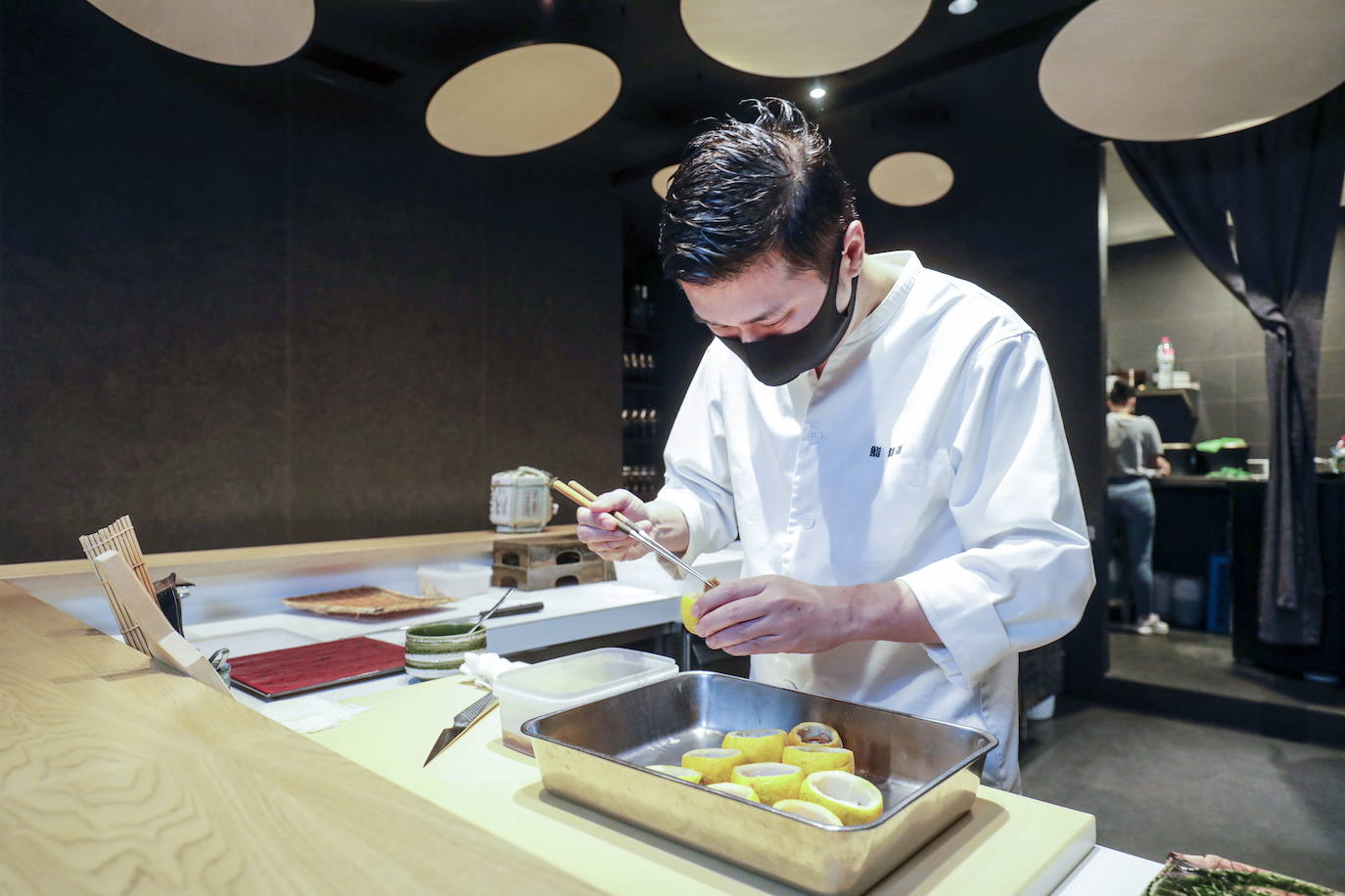 Yoshikazu Yanome, chef del restaurante japonés Kaido (Valencia). Una estrella Michelin.