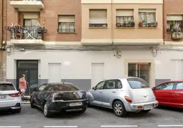 Apartamento turístico, en una calle de Valencia.