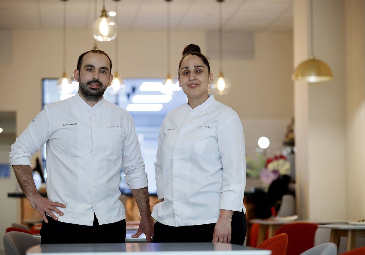 Daniel Malavia y Roseta Félix, chefs y propietarios del restaurante Fraula de Valencia.