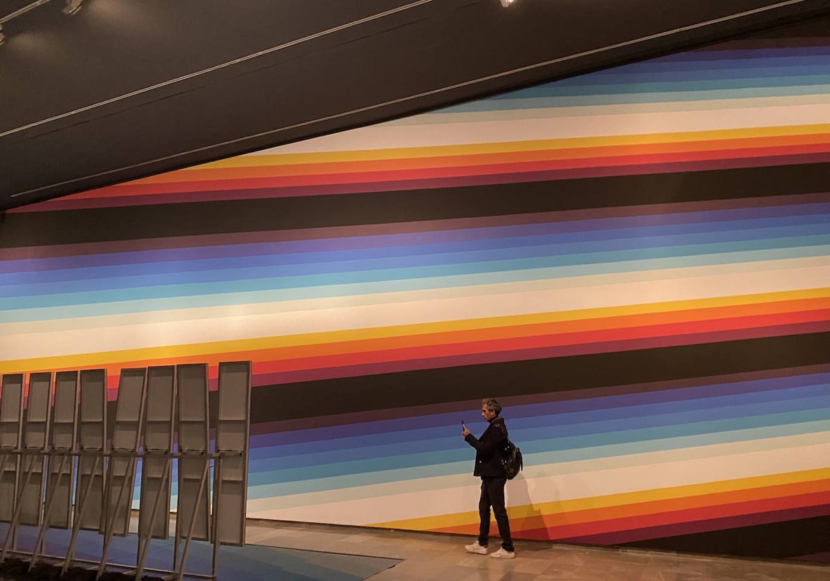 Obra de la exposición 'Prospectiva de Felipe Pantone'.