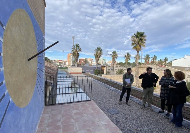 Segundo reloj de sol de la Casa dels Bous.