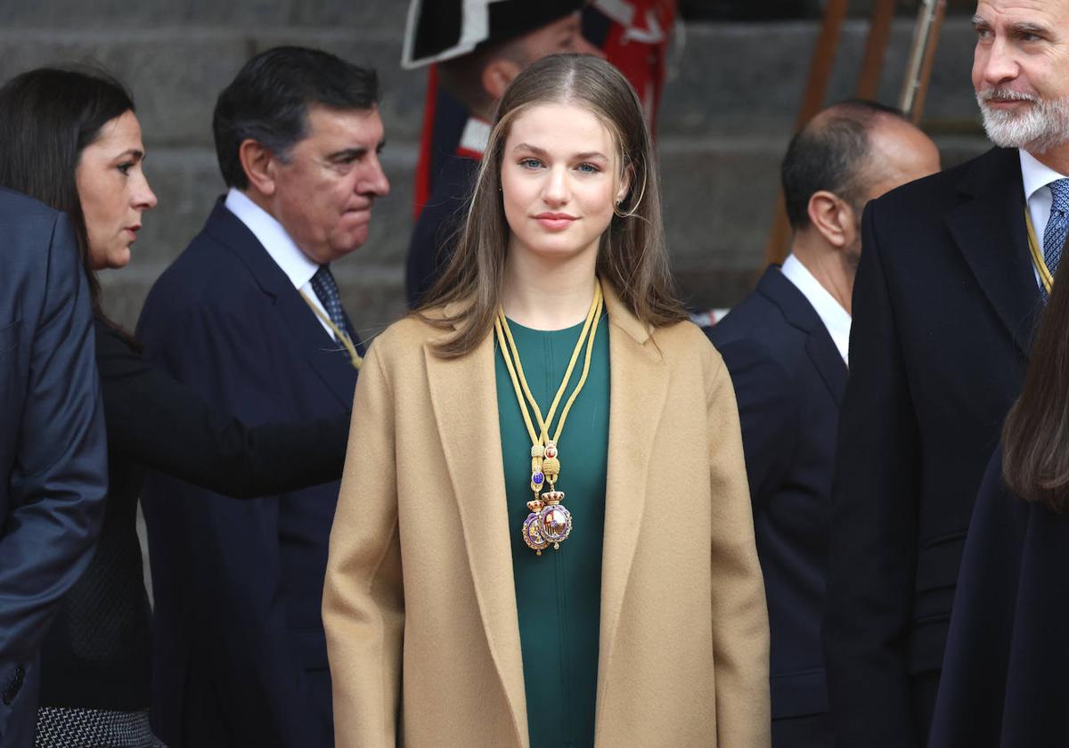 La princesa Leonor triunfa con su look más sofisticado