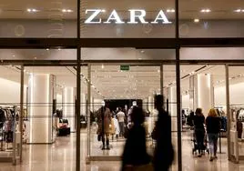 Una tienda de Zara en una imagen de archivo.