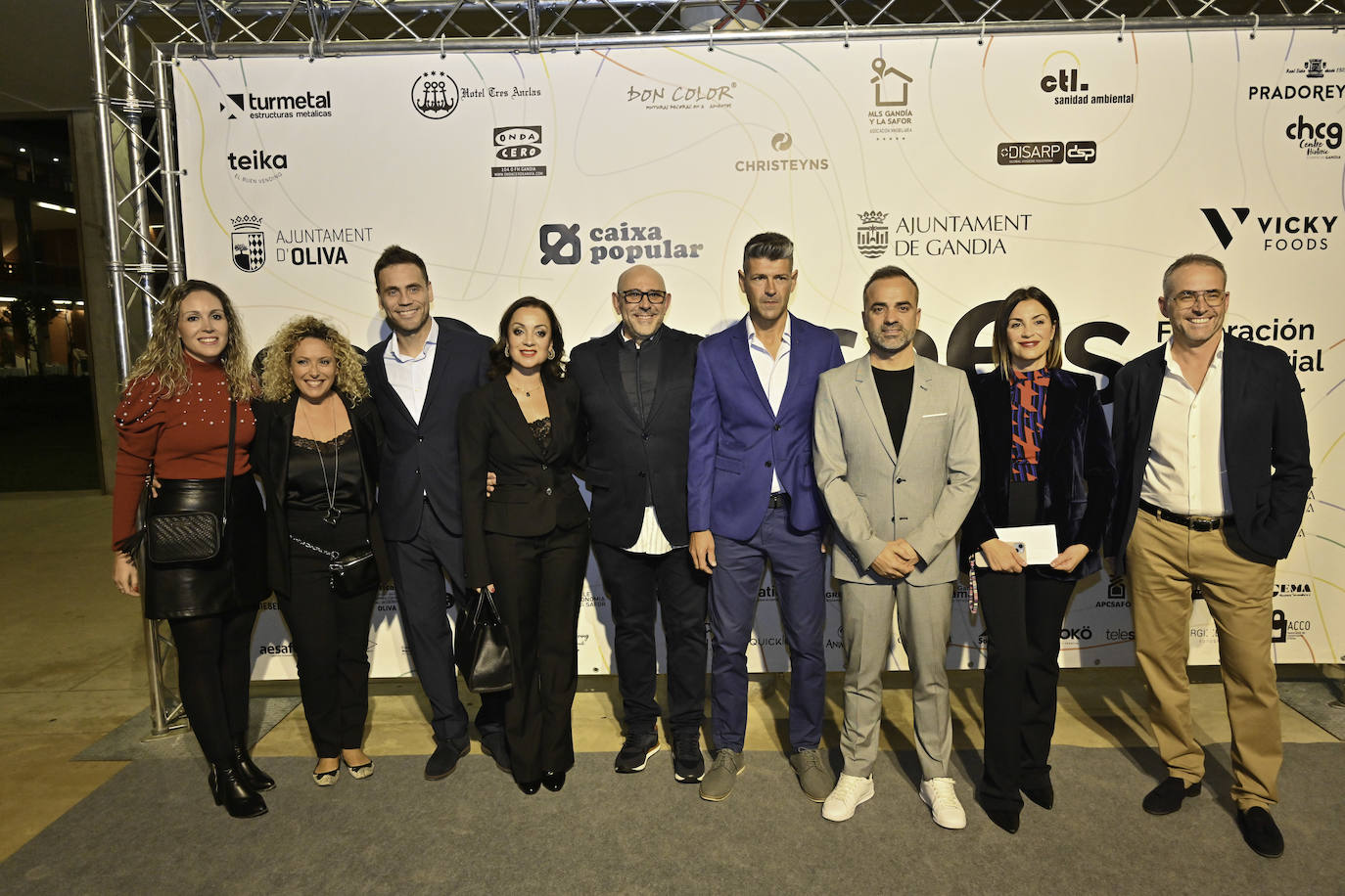 La gala de los Premios FAES reconoce a las mejores empresas del año de la Safor