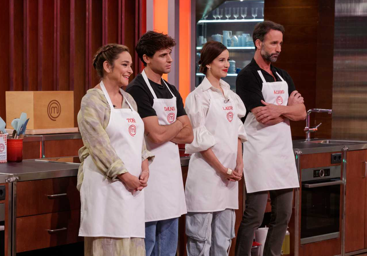 Estos son los cuatro finalistas de Masterchef Celebrity