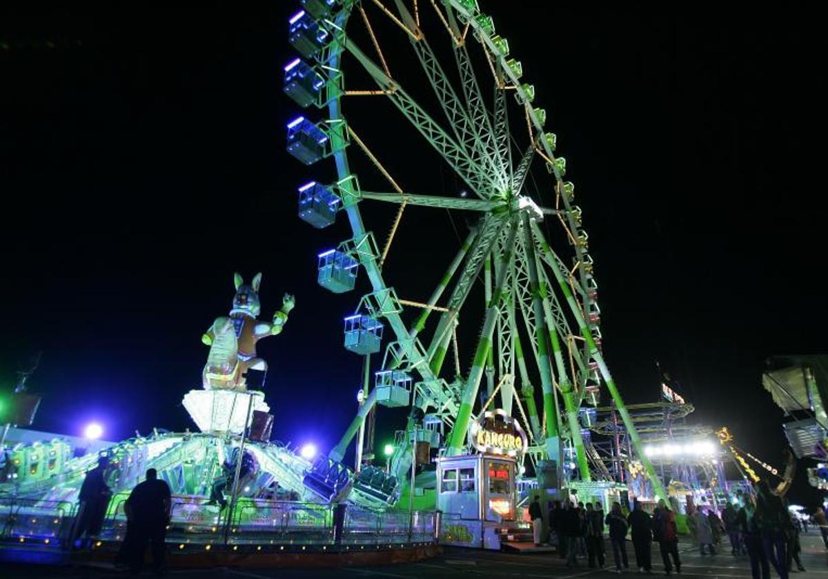 Feria de Atracciones en Valencia, en una imagen de archivo.