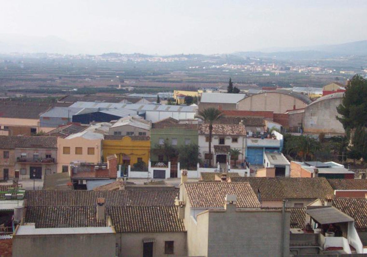 Vista de La Llosa de Ranes.