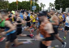 Una imagen del Medio Maratón de Valencia.