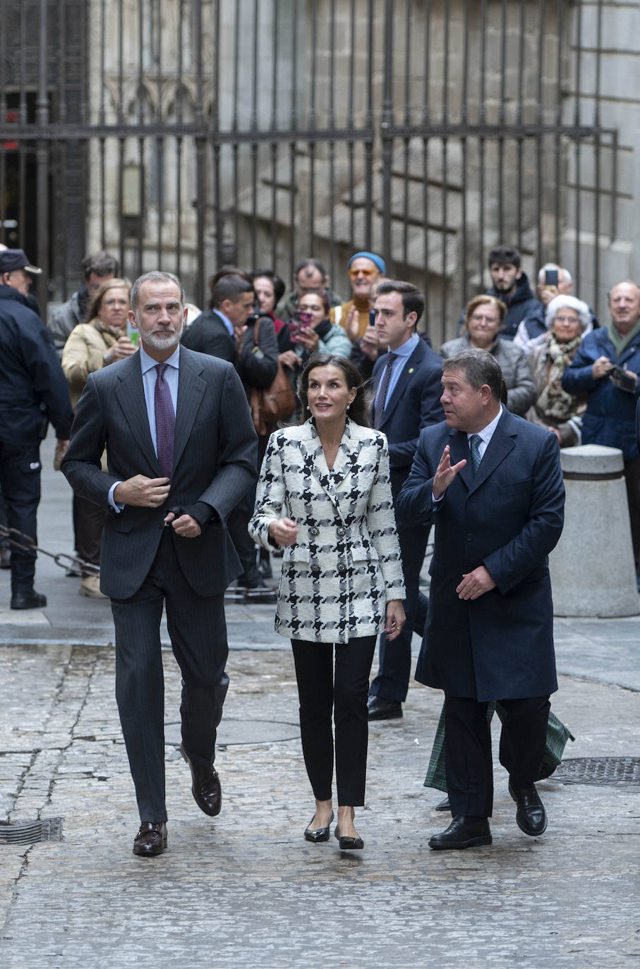 Letizia recupera su chaqueta más icónica