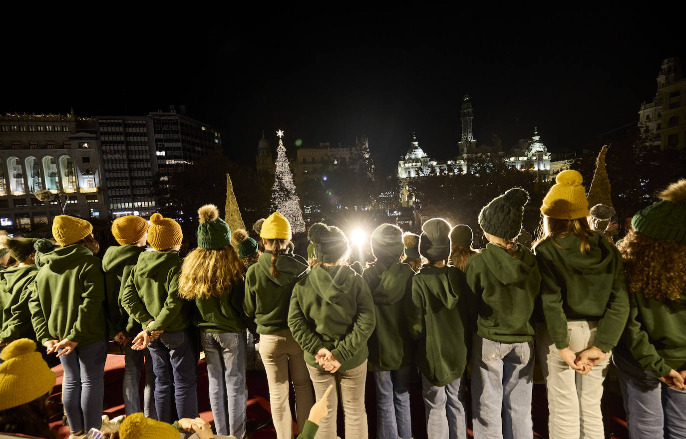 Valencia se ilumina para la Navidad