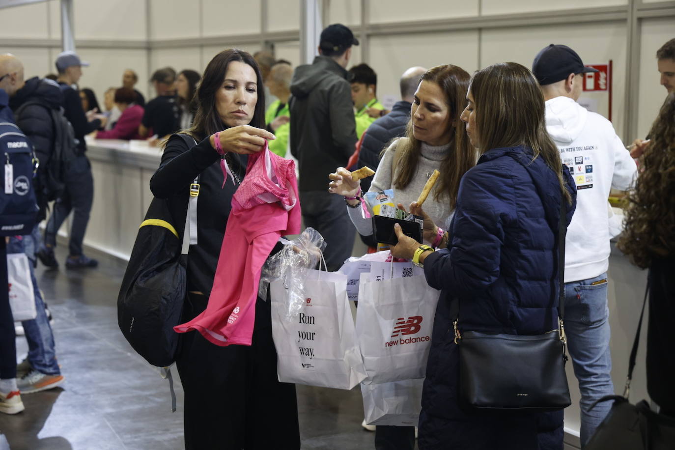 La feria del corredor se llena a pocas horas del Maratón de Valencia