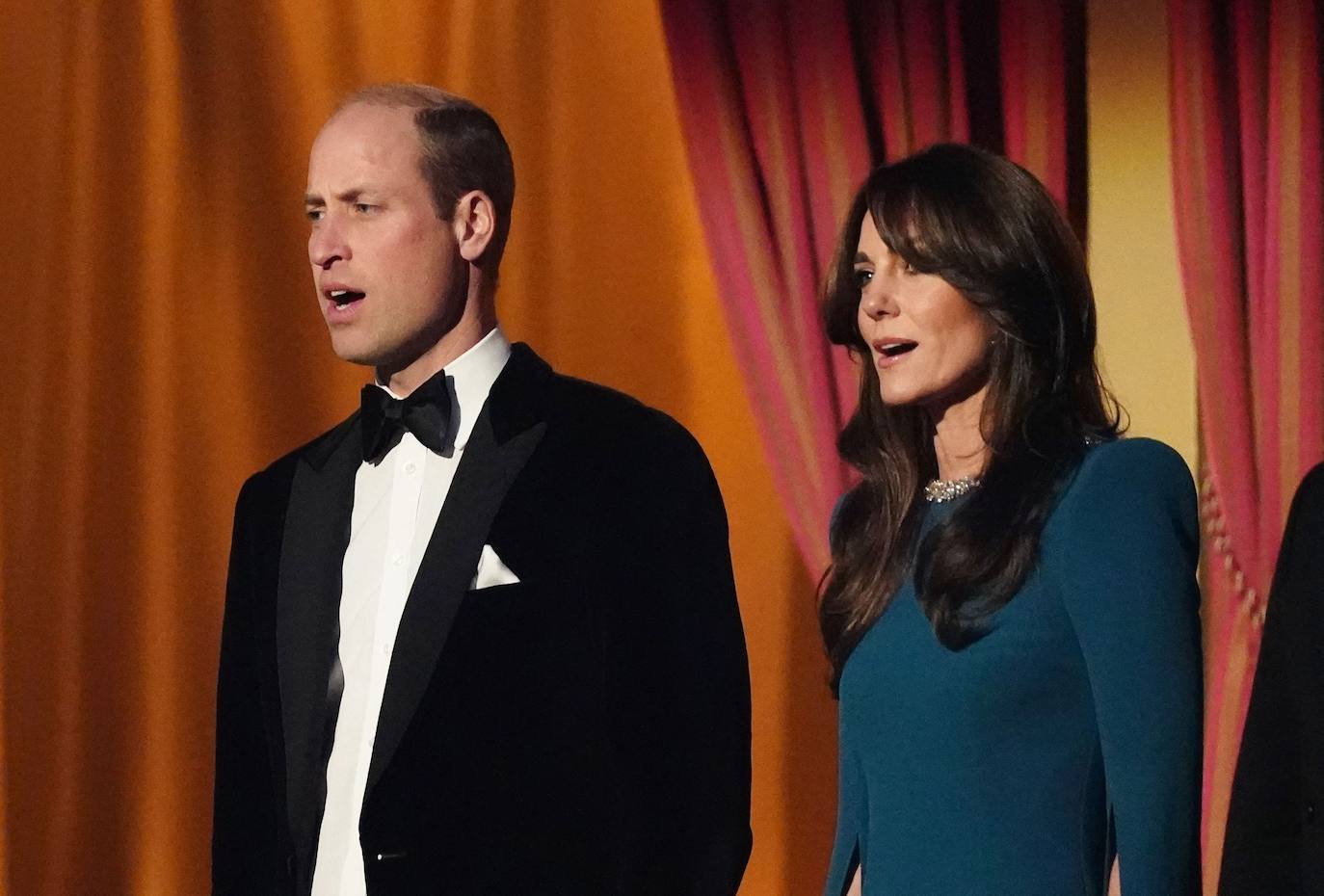 El príncipe Guillermo y Kate Middleton: noche de gala en el Royal Albert Hall