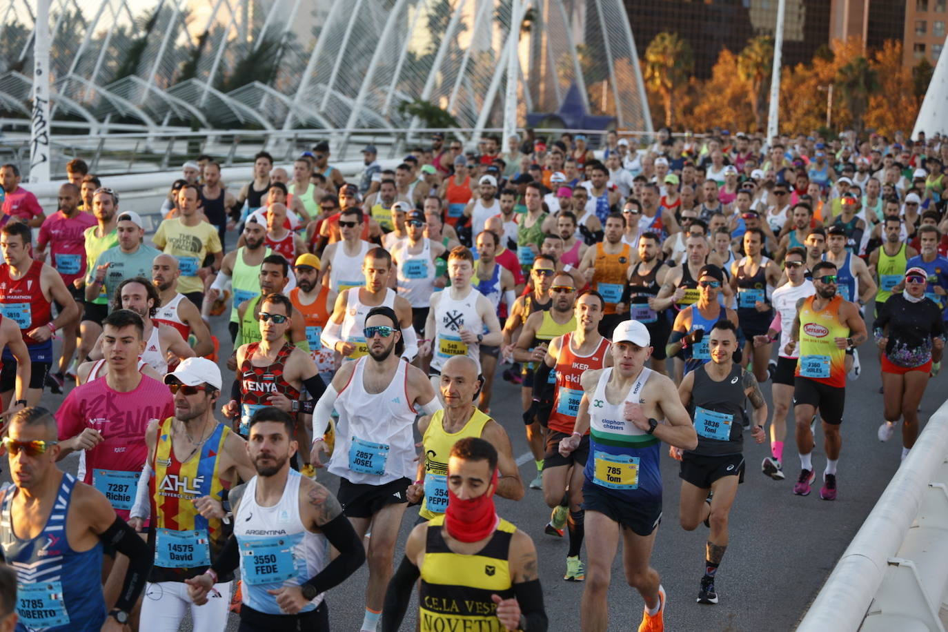 La emocionante salida del Maratón de Valencia 2023