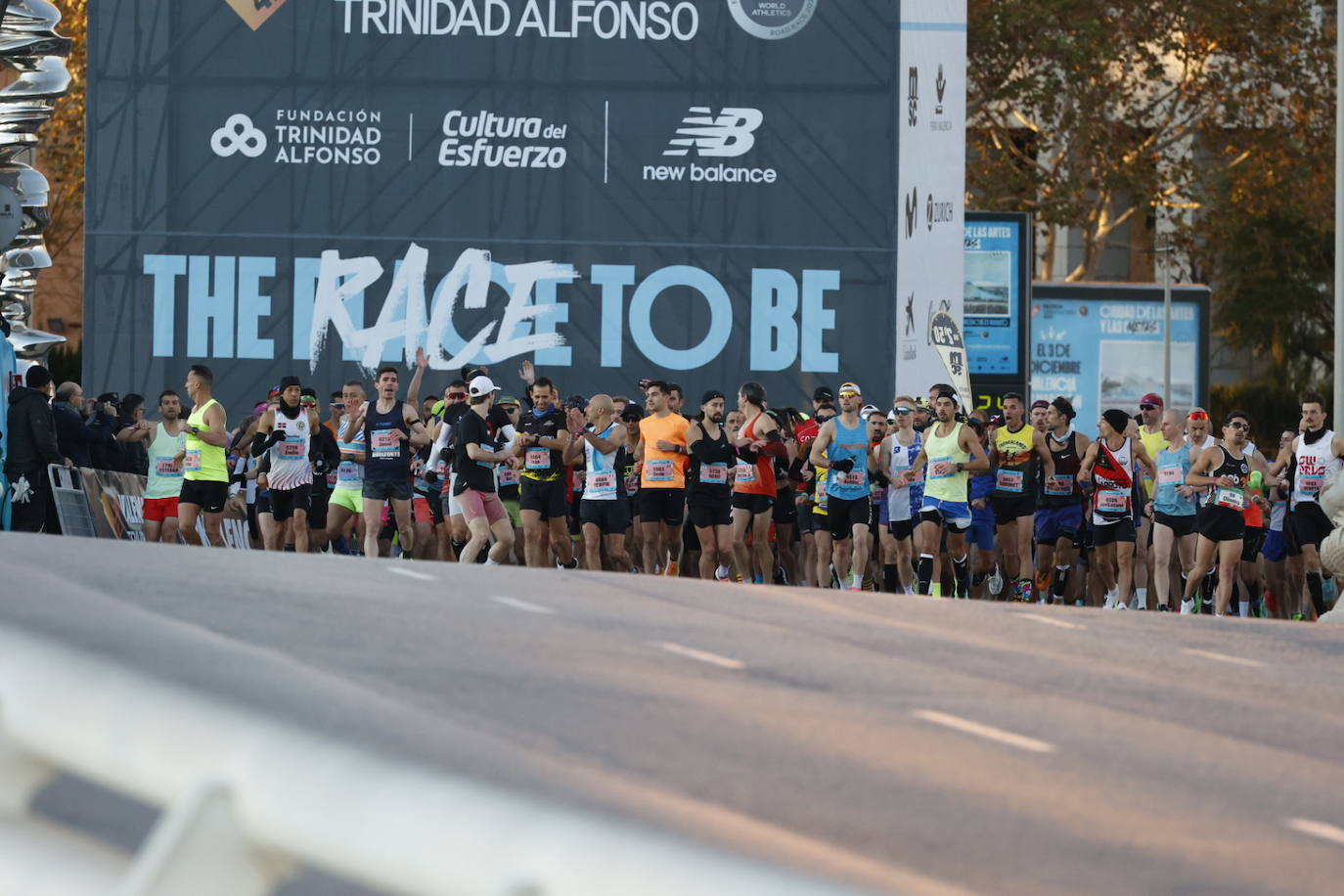 Las fotos más espectaculares del Maratón de Valencia 2023