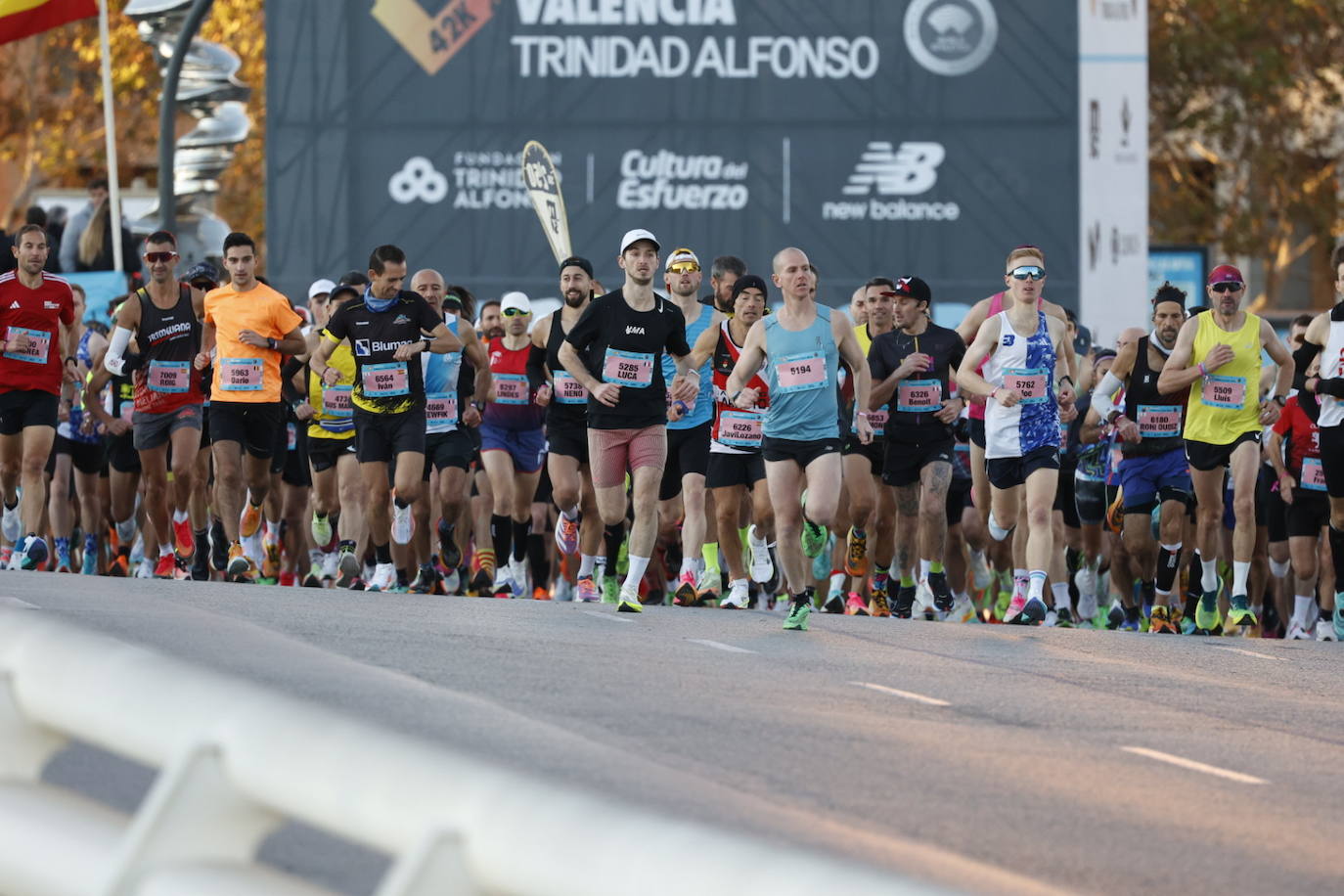 Las fotos más espectaculares del Maratón de Valencia 2023