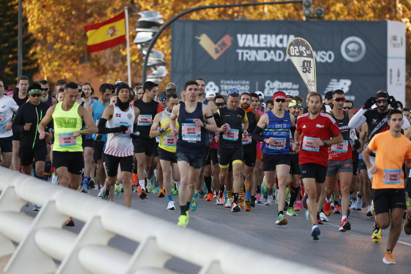 La emocionante salida del Maratón de Valencia 2023