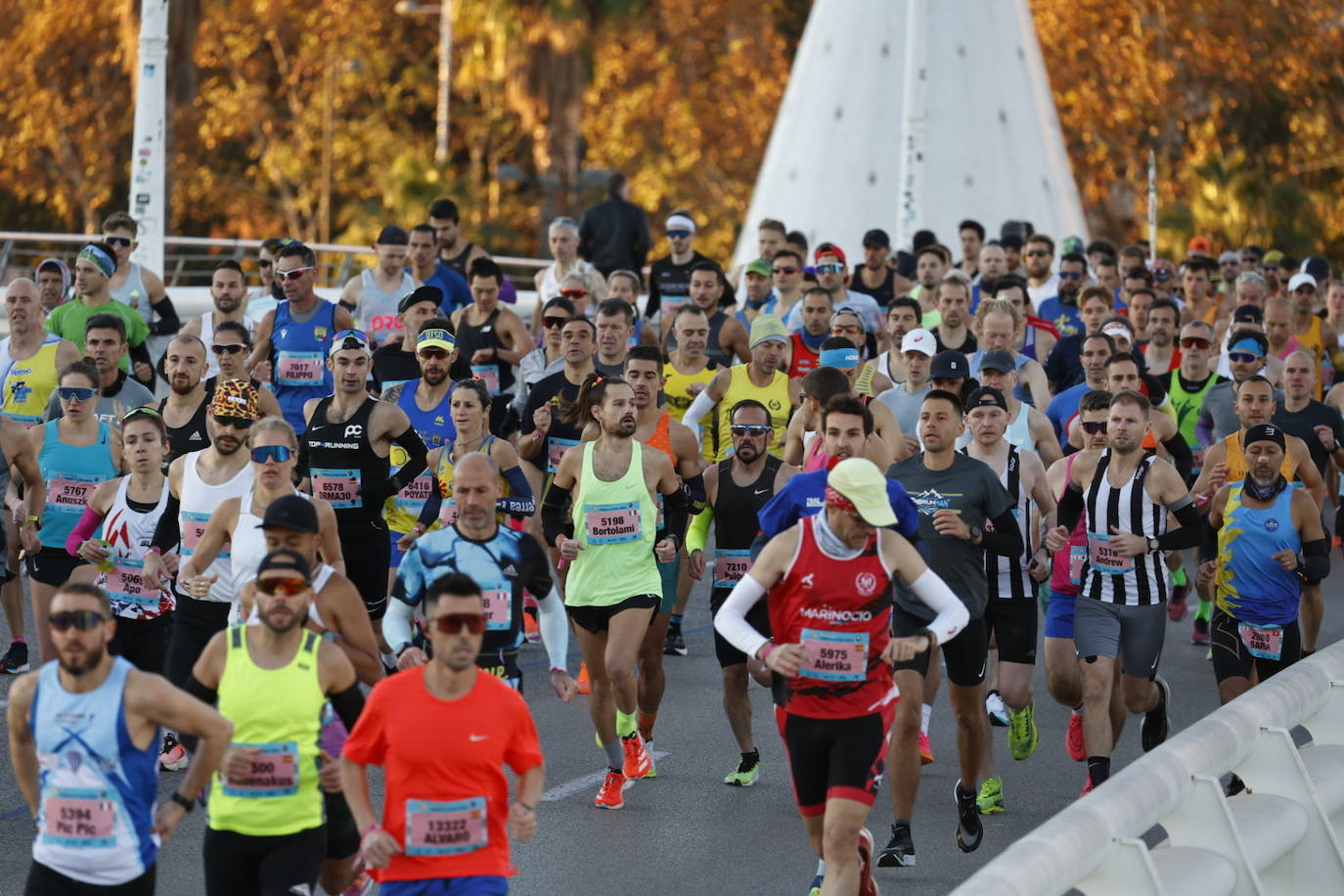 Las fotos más espectaculares del Maratón de Valencia 2023