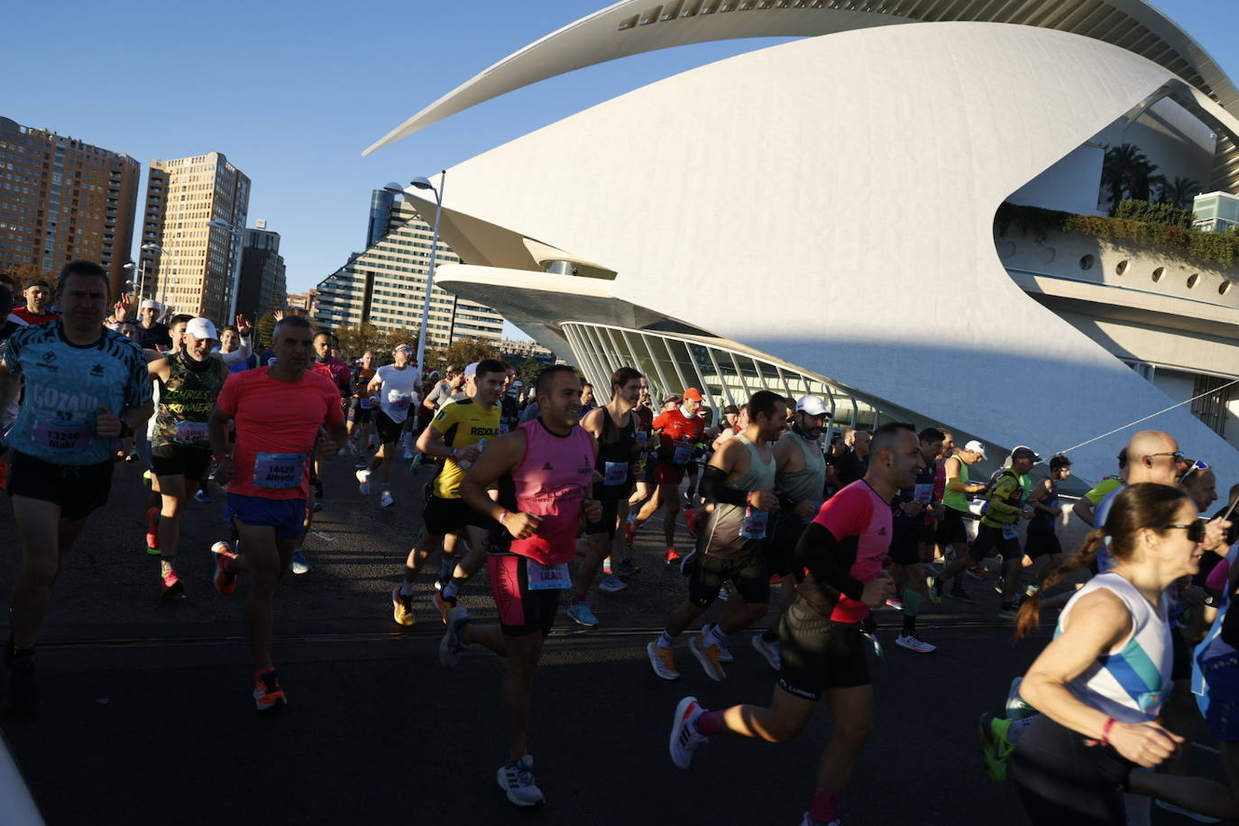 Las fotos más espectaculares del Maratón de Valencia 2023