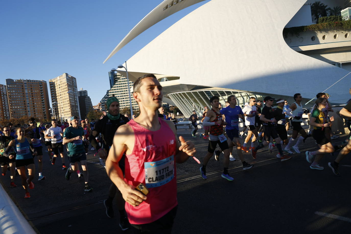 Las fotos más espectaculares del Maratón de Valencia 2023