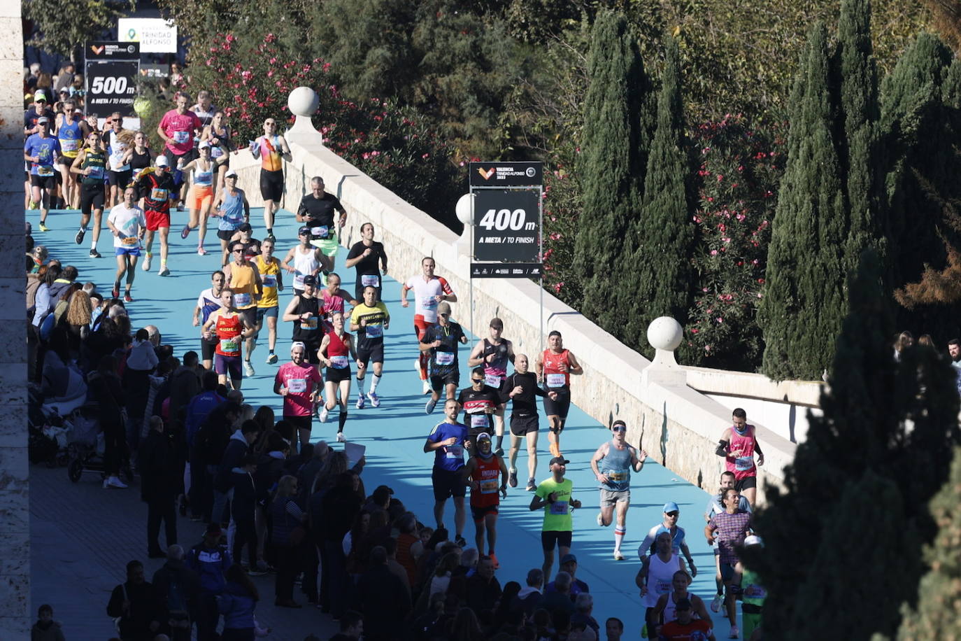 Las fotos más espectaculares del Maratón de Valencia 2023