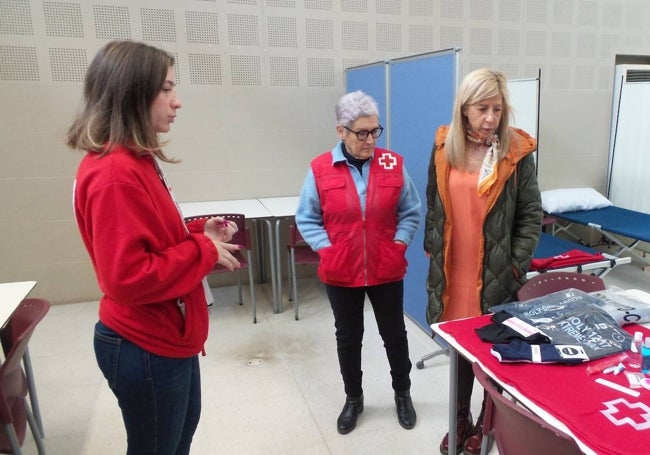 Visita de la concejala de Servicios Sociales, Marta Torrado, a las instalaciones.