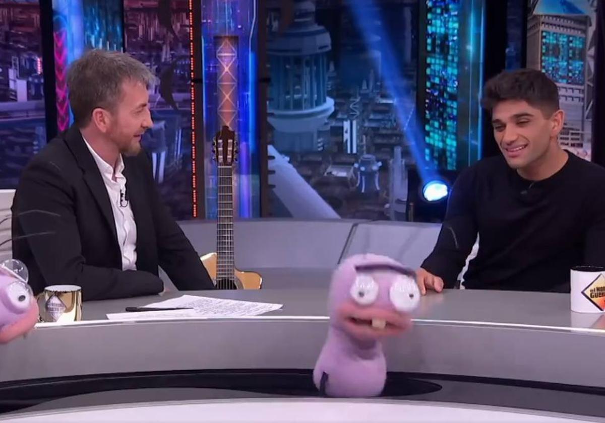 Pablo Motos y Jorge Martín, en 'El Hormiguero'.