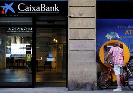 Una oficina de Caixabank.