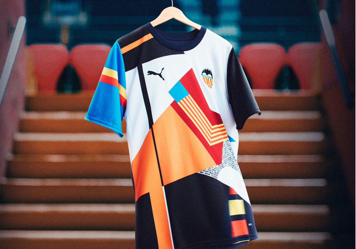 La nueva camiseta del Valencia de la que solo se venden 1.200 unidades