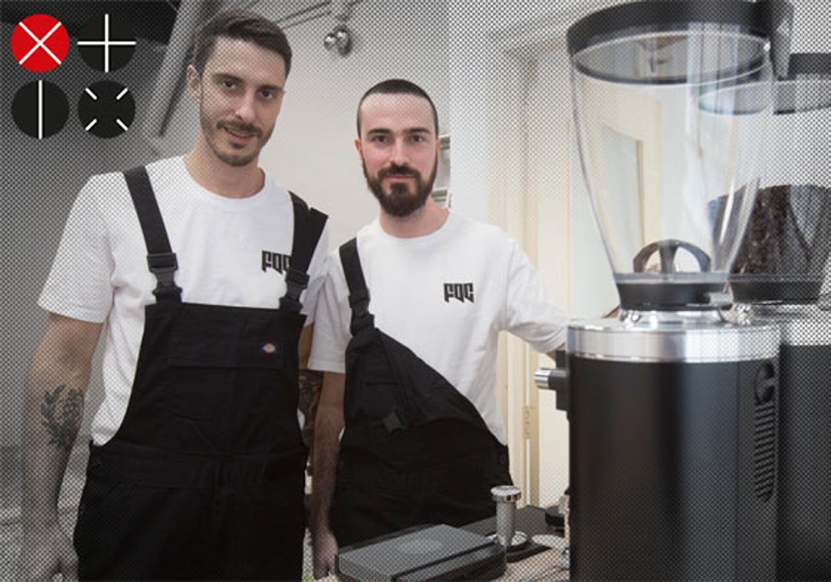 Víctor Navarré y Pablo Ferrer, artífices del café de Foc.