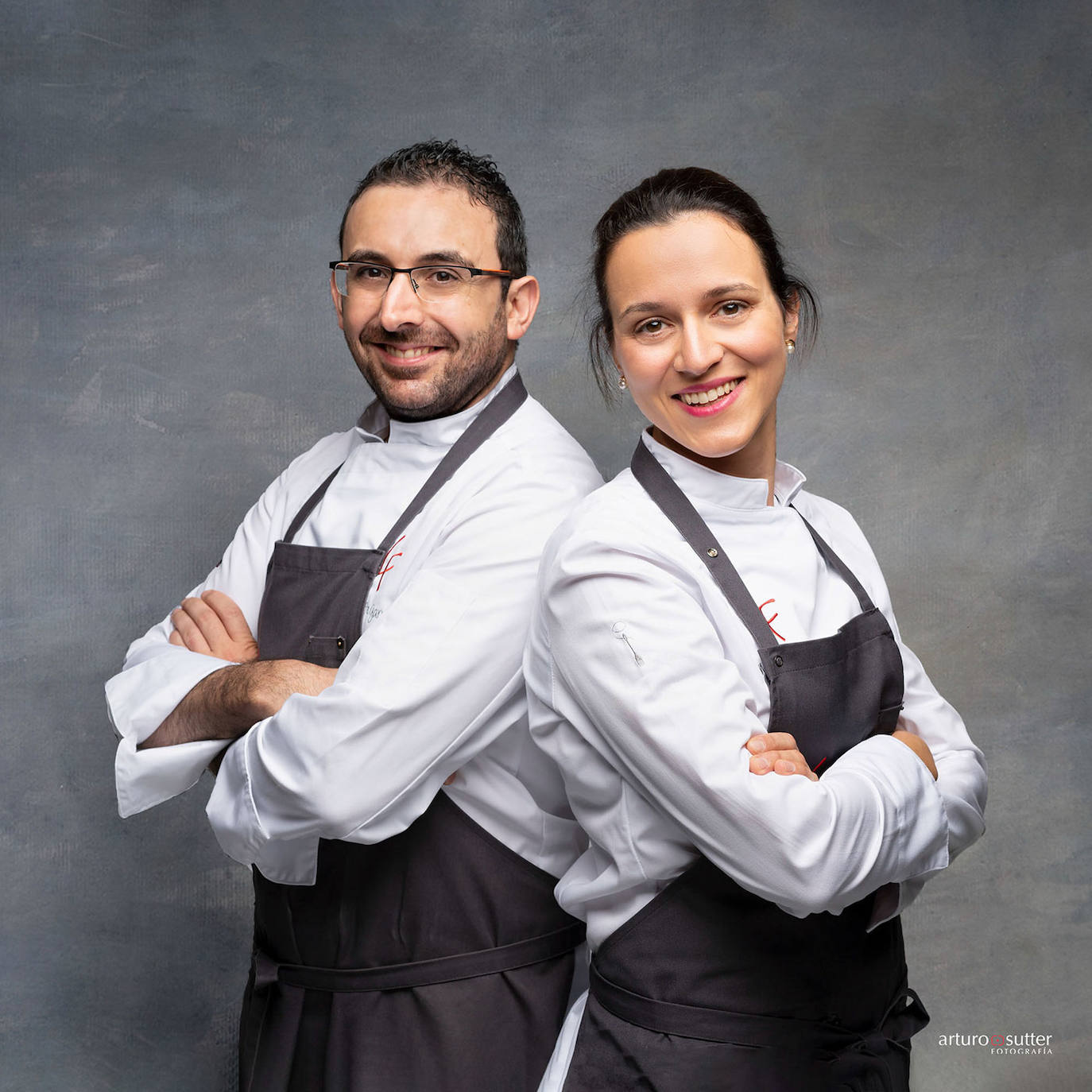 José Vicente Garnes y María Adrián, chefs de La Farola.