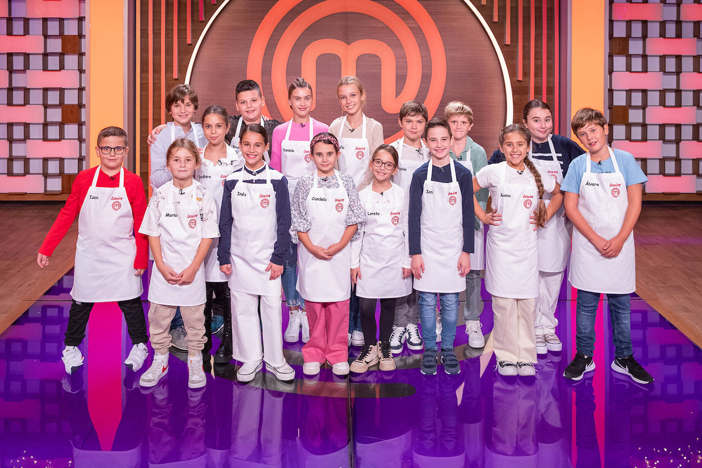 Los 16 aspirantes de 'MasterChef Junior 10'.