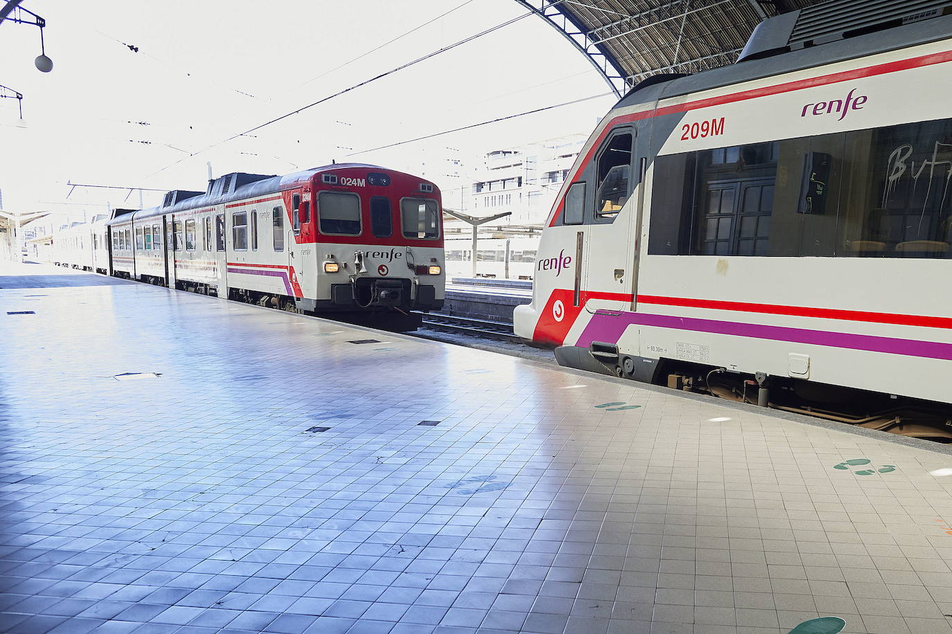 Trenes de Renfe en una imagen de archivo.