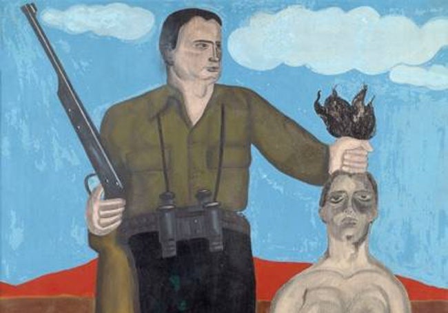 'Sin título', obra de Carmen Calvo de 1969.