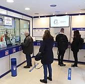 Una administración de lotería, en una imagen de archivo.