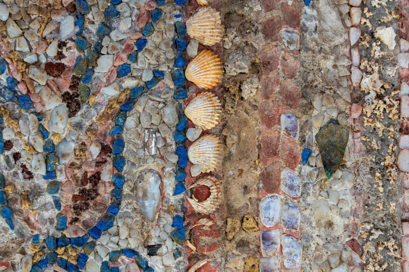 Fotos: Descubren un majestuoso mosaico en una lujosa casa romana cerca del Coliseo
